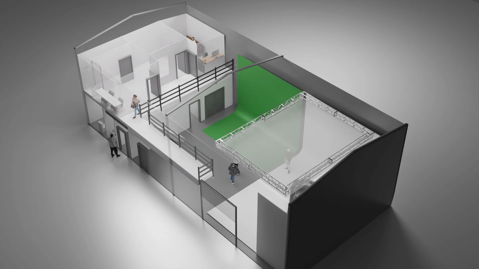 The Studio Barn Floorplan Mezzanine png